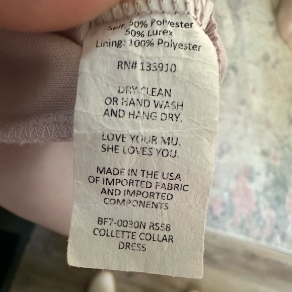 Show Me Your Mumu Collette Maxi Dress in Mauve - Sz medium - formal dress - gold - Picture 9 of 11